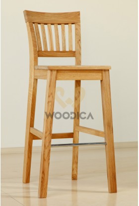 Krzesło dębowe barowe 01